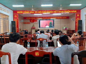 ỦY BAN MTTQ VIỆT NAM XÃ TÂN LỢI TỔ CHỨC HỘI NGHỊ QUÁN TRIỆT NGHỊ QUYẾT ĐẠI HỘI ĐẠI BIỂU TOÀN QUỐC MTTQ VIỆT NAM LẦN THỨ XI